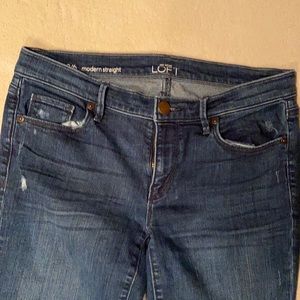 Ann Taylor Loft| Women’s Modern Straight Jeans